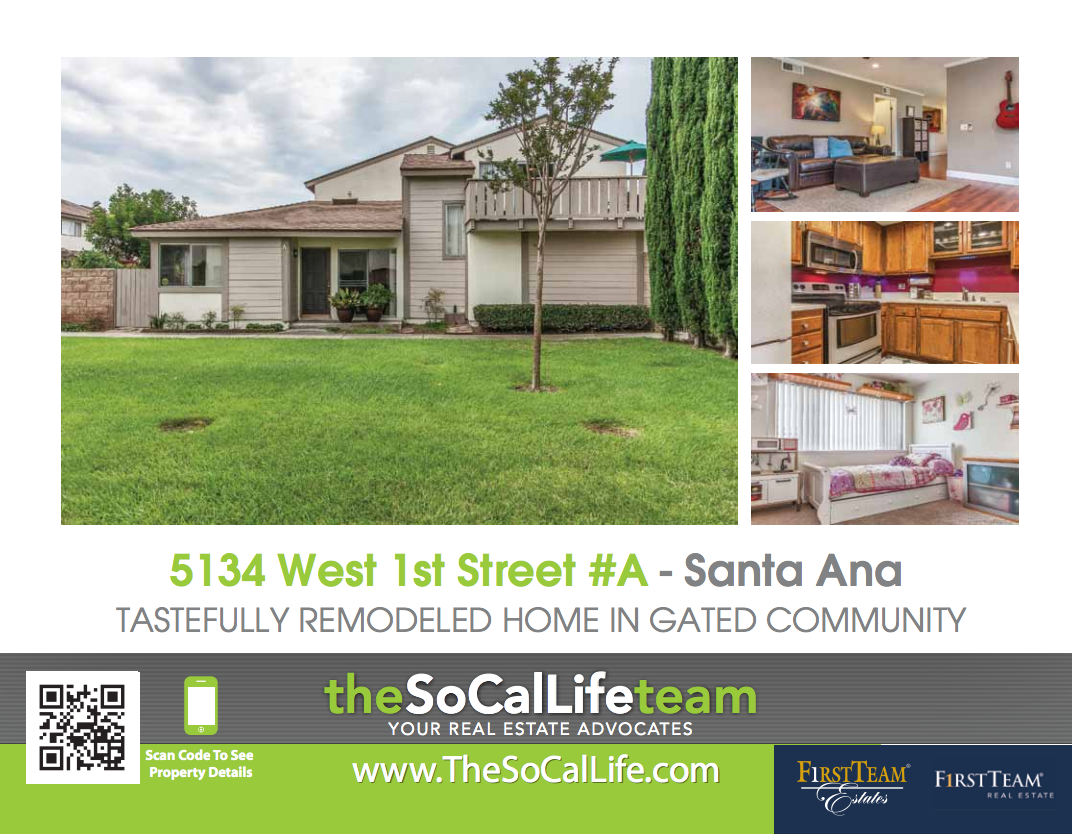 Home For Sale In Santa Ana