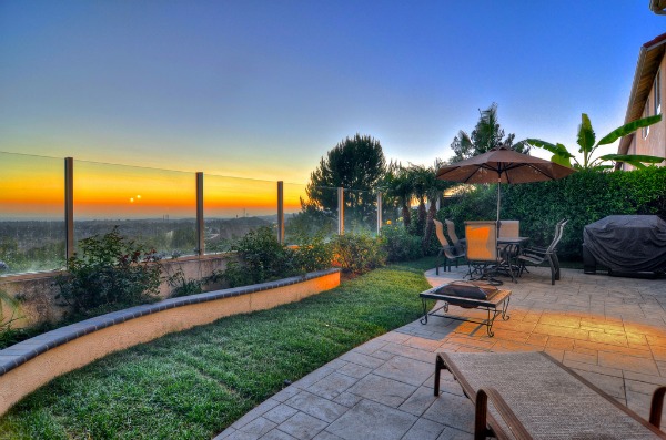 Home For Sale In Rancho Santa Margarita: Backyard