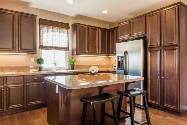 Chef's Kitchen in Irvine home