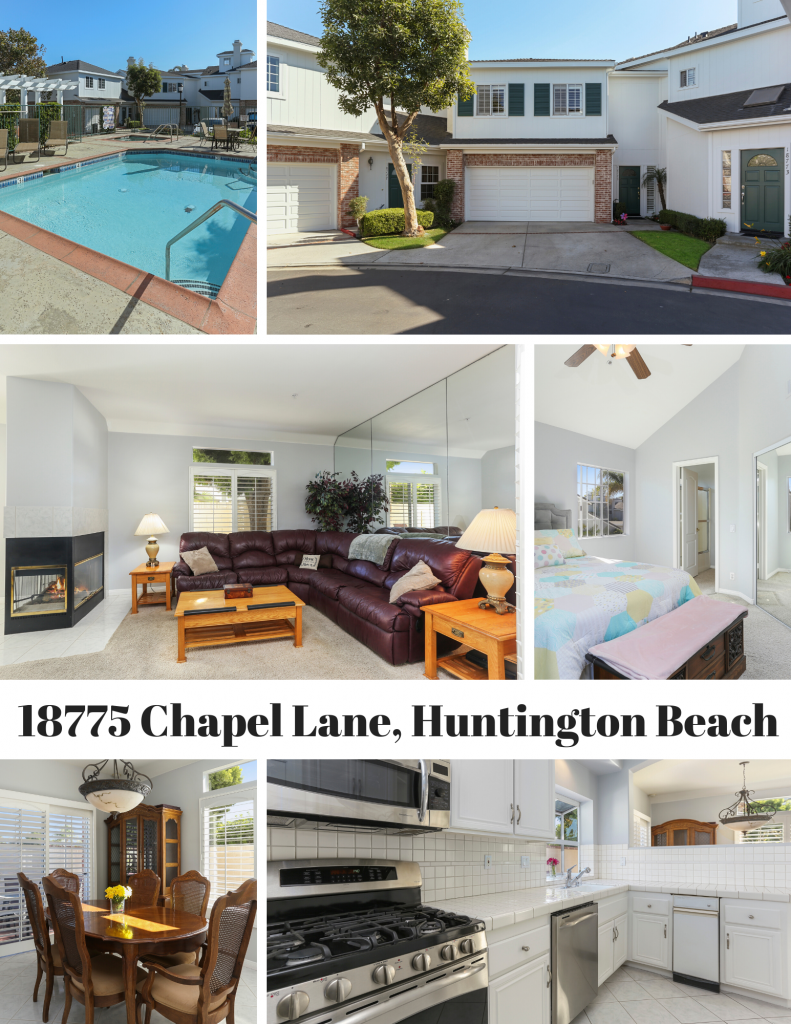 Spacious and freshened up 3 bed / 2 bath townhome in the tucked away and gated community of Cathedral Point! 18775 Chapel Lane, Huntington Beach is our newest listing, read on for more details!