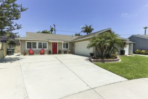16752 Wanda Circle, Huntington Beach is a tastefully upgraded, single story, cul-de-sac home with 3 bedrooms, and office, 2 baths, and a large, private and beautifully manicured backyard!