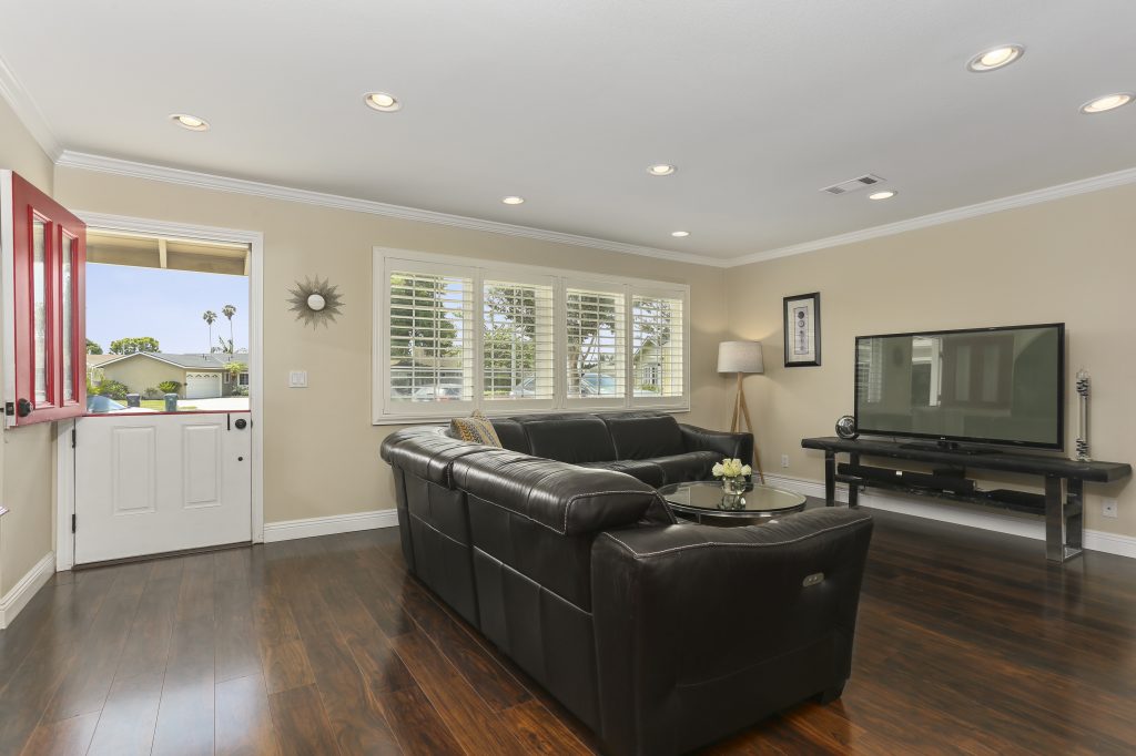 16752 Wanda Circle, Huntington Beach is a tastefully upgraded, single story, cul-de-sac home with 3 bedrooms, and office, 2 baths, and a large, private and beautifully manicured backyard!