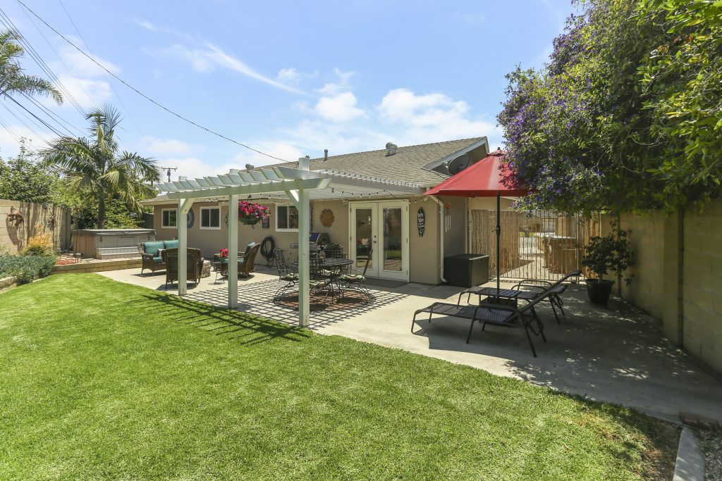 16752 Wanda Circle, Huntington Beach is a tastefully upgraded, single story, cul-de-sac home with 3 bedrooms, and office, 2 baths, and a large, private and beautifully manicured backyard!