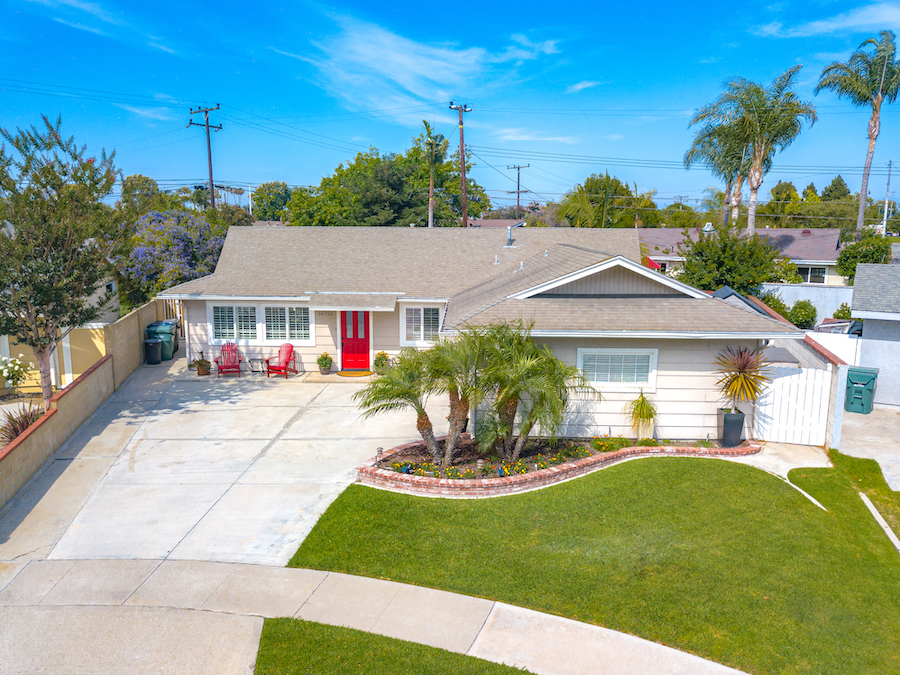 16752 Wanda Circle, Huntington Beach is a tastefully upgraded, single story, cul-de-sac home with 3 bedrooms, and office, 2 baths, and a large, private and beautifully manicured backyard!