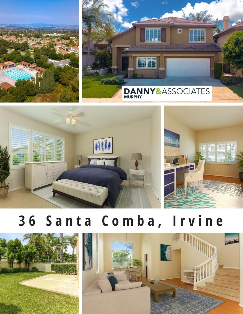 36 Santa Comba, Irvine is a spacious interior tract home on a cul-de-sac featuring 5 bedrooms (1 Downstairs) and 2.5 baths in the highly desirable Westpark community!!