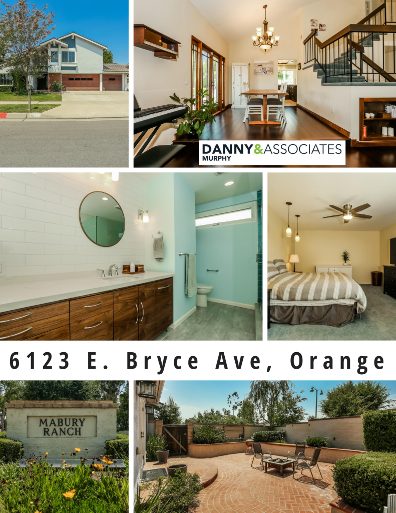 6123 E. Bryce Ave, Orange is a beautiful 4 bedroom, 2.5 bathroom, interior tract location in the Mabury Ranch community. This 3 Car garage, corner lot sits on a very large 9,350 SqFt lot with plenty of upgrades throughout!