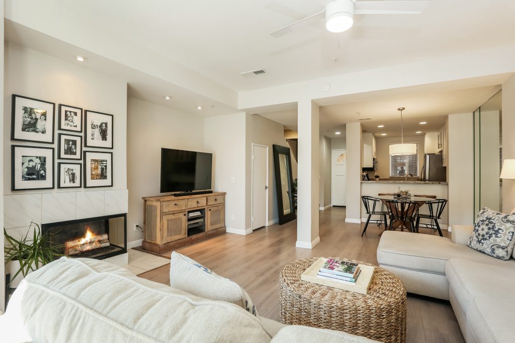 2000 Pacific Coast Highway #102, Huntington Beach is a beautifully remodeled beachfront condo with peak-a-boo ocean views featuring 2 beds / 2 1/2 baths!