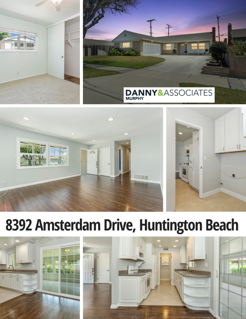 8392 Amsterdam Drive, Huntington Beach is a lovely Single Story, 3 Bed, 2 Bath home on a 6,000 square foot lot in the Dutch Haven community!