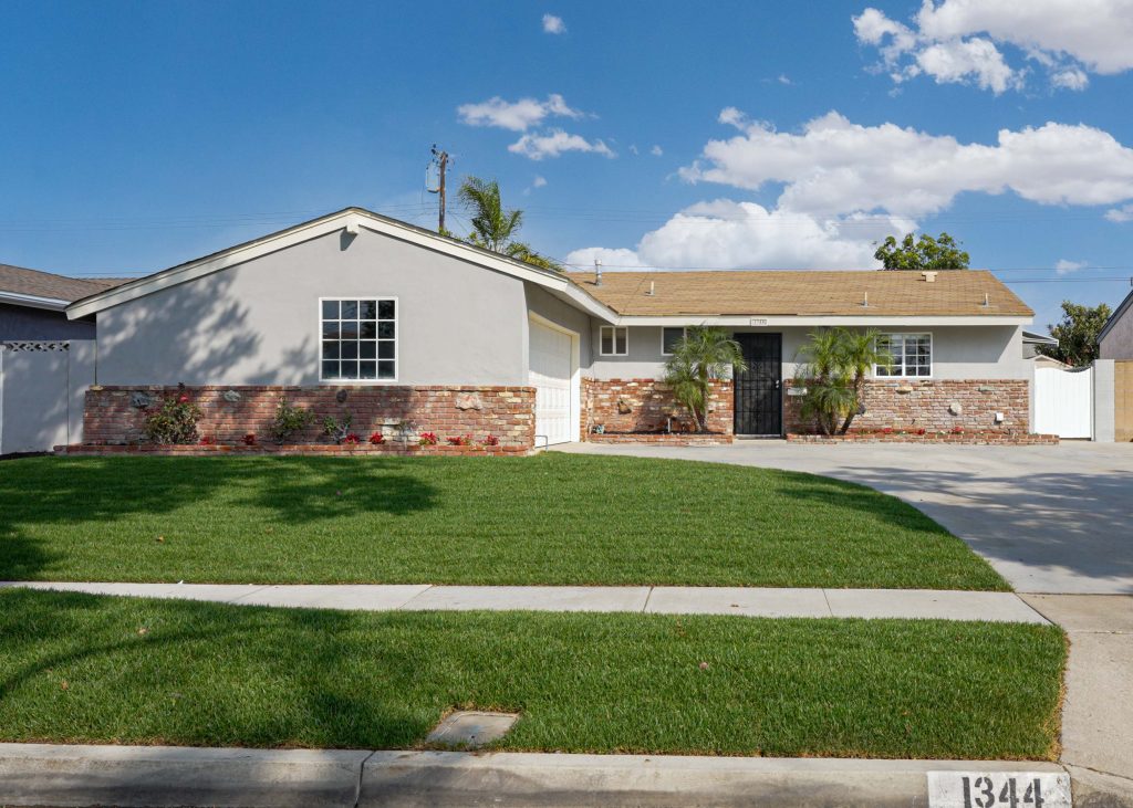 1344 S Berkley Street, Anaheim is a quaint 3 bedroom/1.5 bath, single story home with HUGE master bedroom & large enclosed patio, sits on an Interior tract location with a LARGE driveway and room to park an RV/boat!