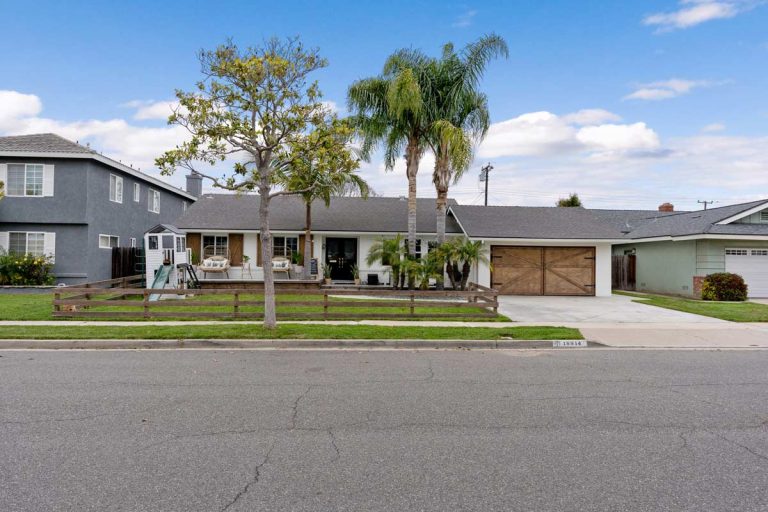 exterior of 18814 Santa Mariana Street, Fountain Valley