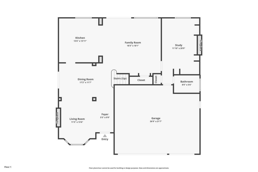 first level floor plan