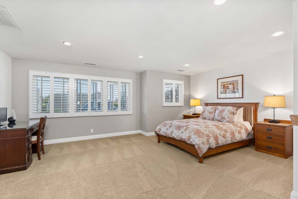 large master bedroom at 8581 Bayonne Drive, Huntington Beach