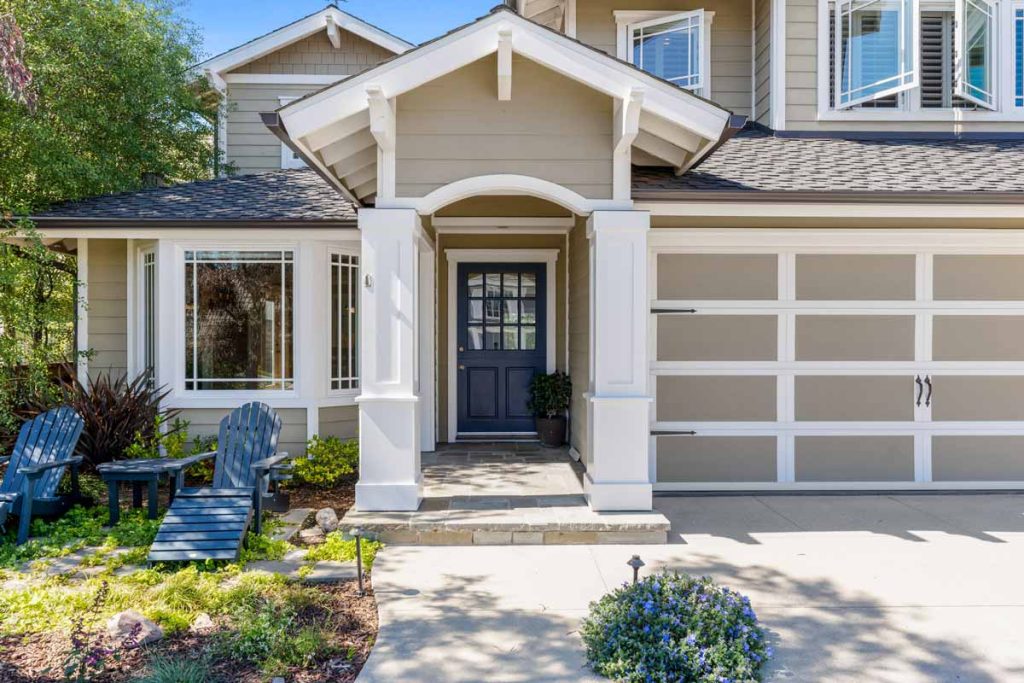 outdoor entry to 8581 Bayonne Drive, Huntington Beach