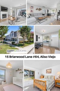 multiple images and text of 15 Briarwood Lane #64 for pinterest