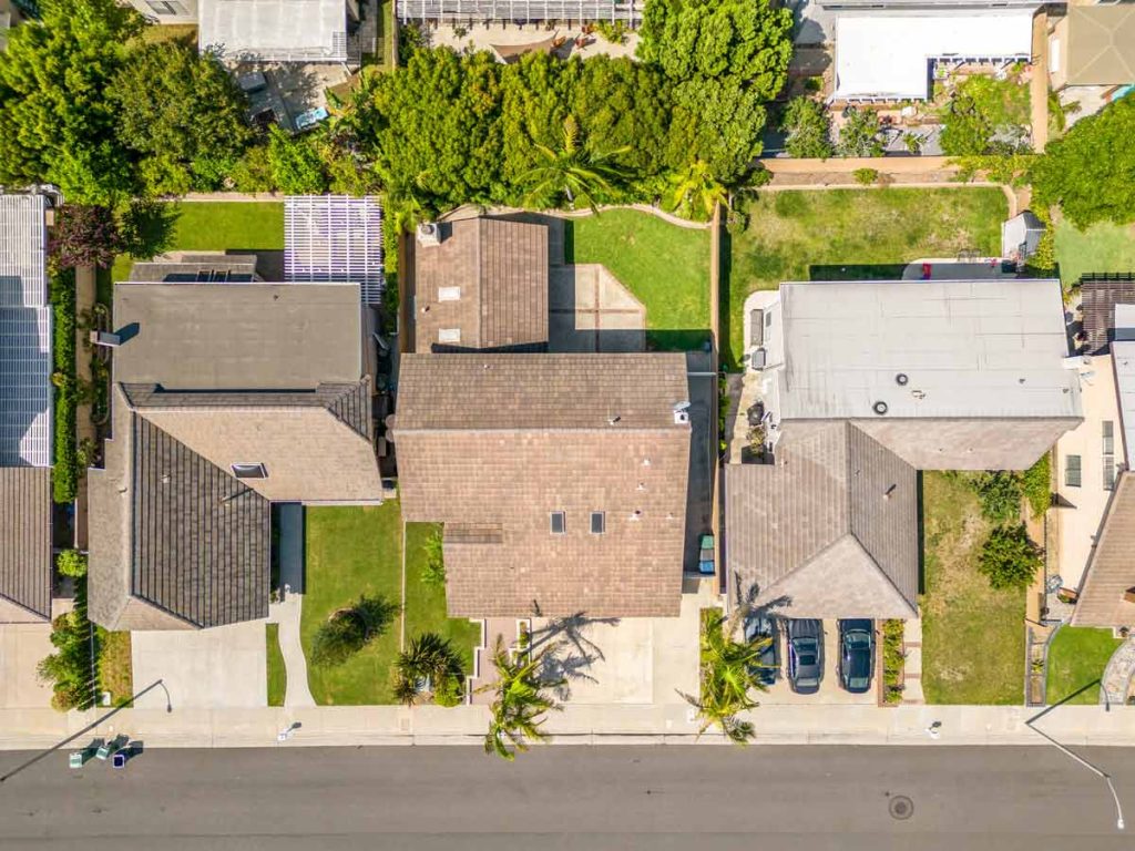 aerial view of 8551 Palermo Drive