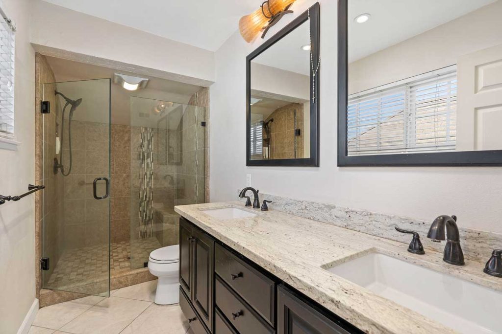 master bathroom at 8551 Palermo Drive