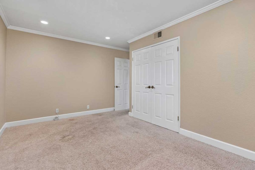 empty bedroom at 8551 Palermo Drive, Huntington Beach