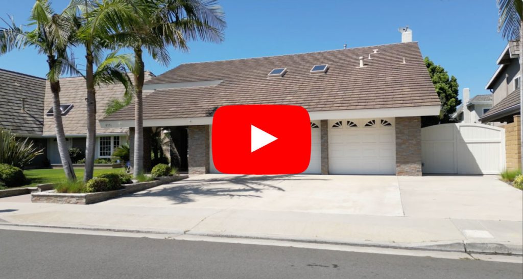 screenshot of youtube video tour for 8551 Palermo Drive