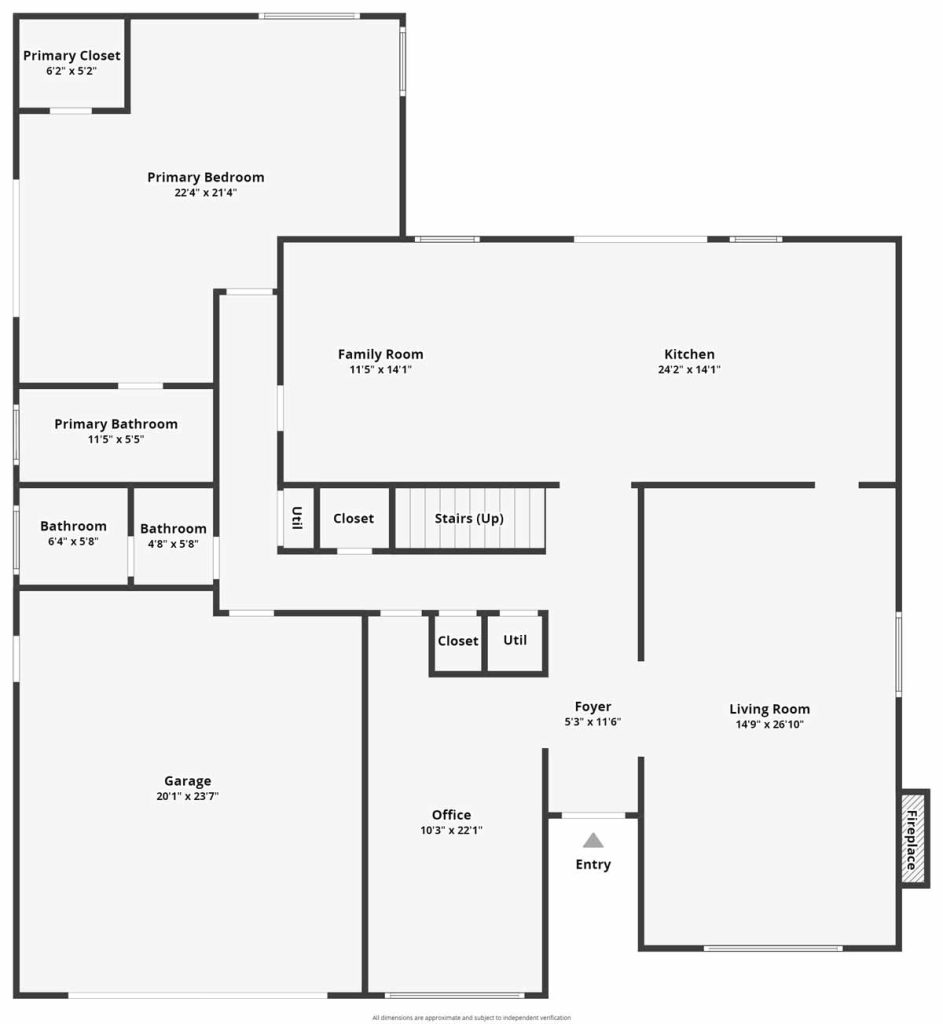 first story floor plan
