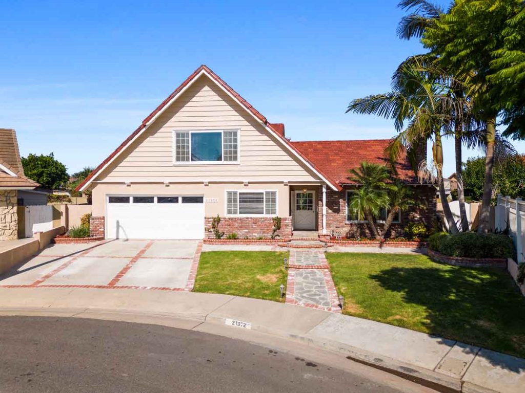 exterior view of 21372 Pensacola Circle, Huntington Beach