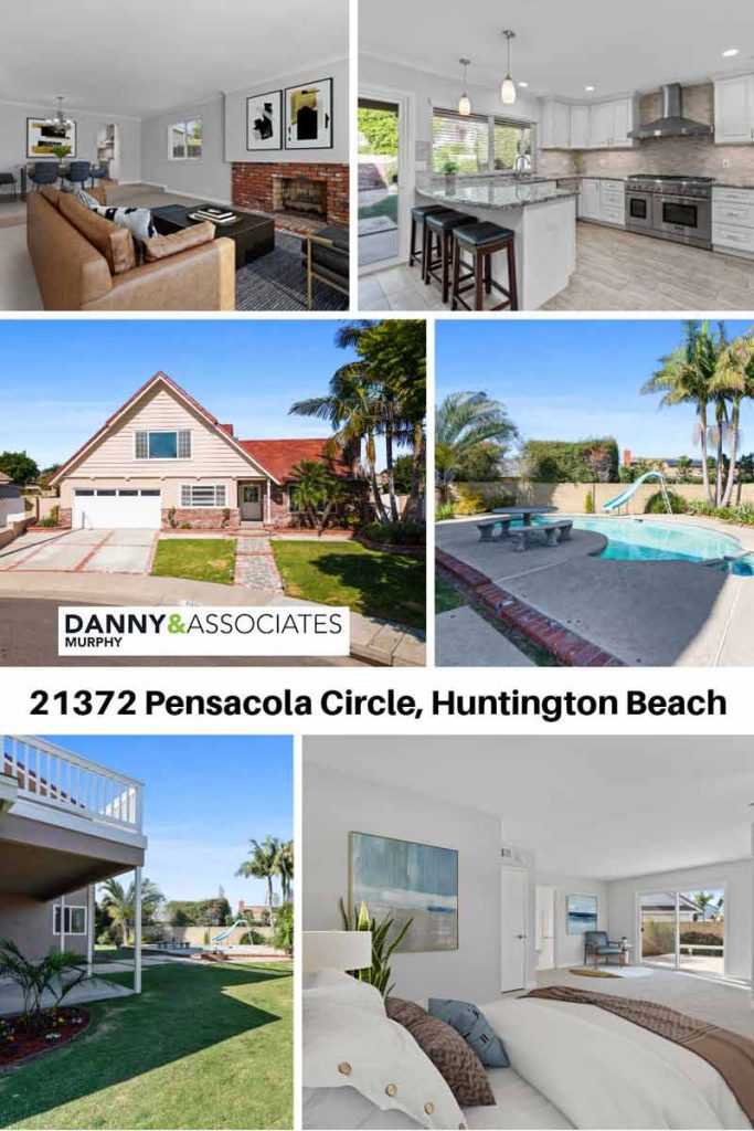 images and text of 21372 Pensacola Circle, Huntington Beach for pinterest