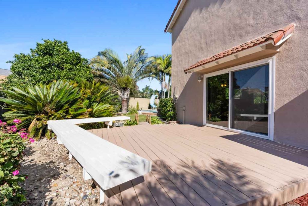 deck off the master bedroom at 21372 Pensacola Circle, Huntington Beach