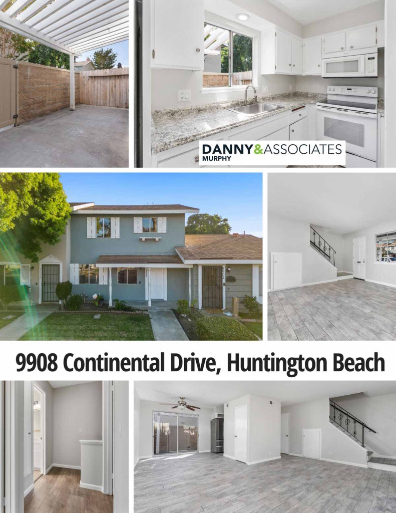 images and text of 9908 Continental Drive, Huntington Beach for pinterest