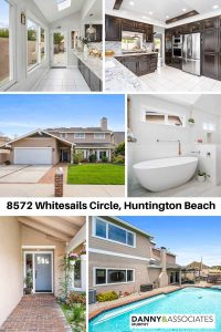 six images of a home for sale in Huntington Beach