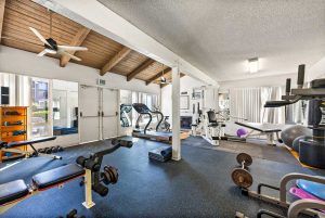 community gym with equipment