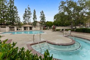 community pool and spa