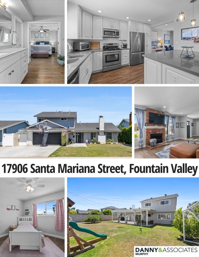 multiple images of home for sale with text of address