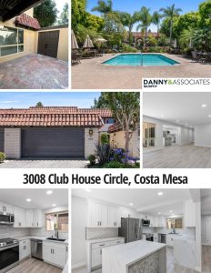 images and text of 3008 Club House Circle, Costa Mesa for pinterest