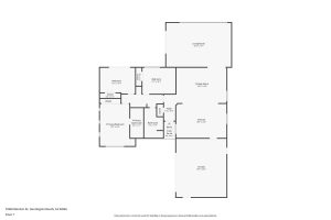 Floor plan of 10362 Monitor Drive, Huntington Beach showing a single story home with 3 bedrooms.