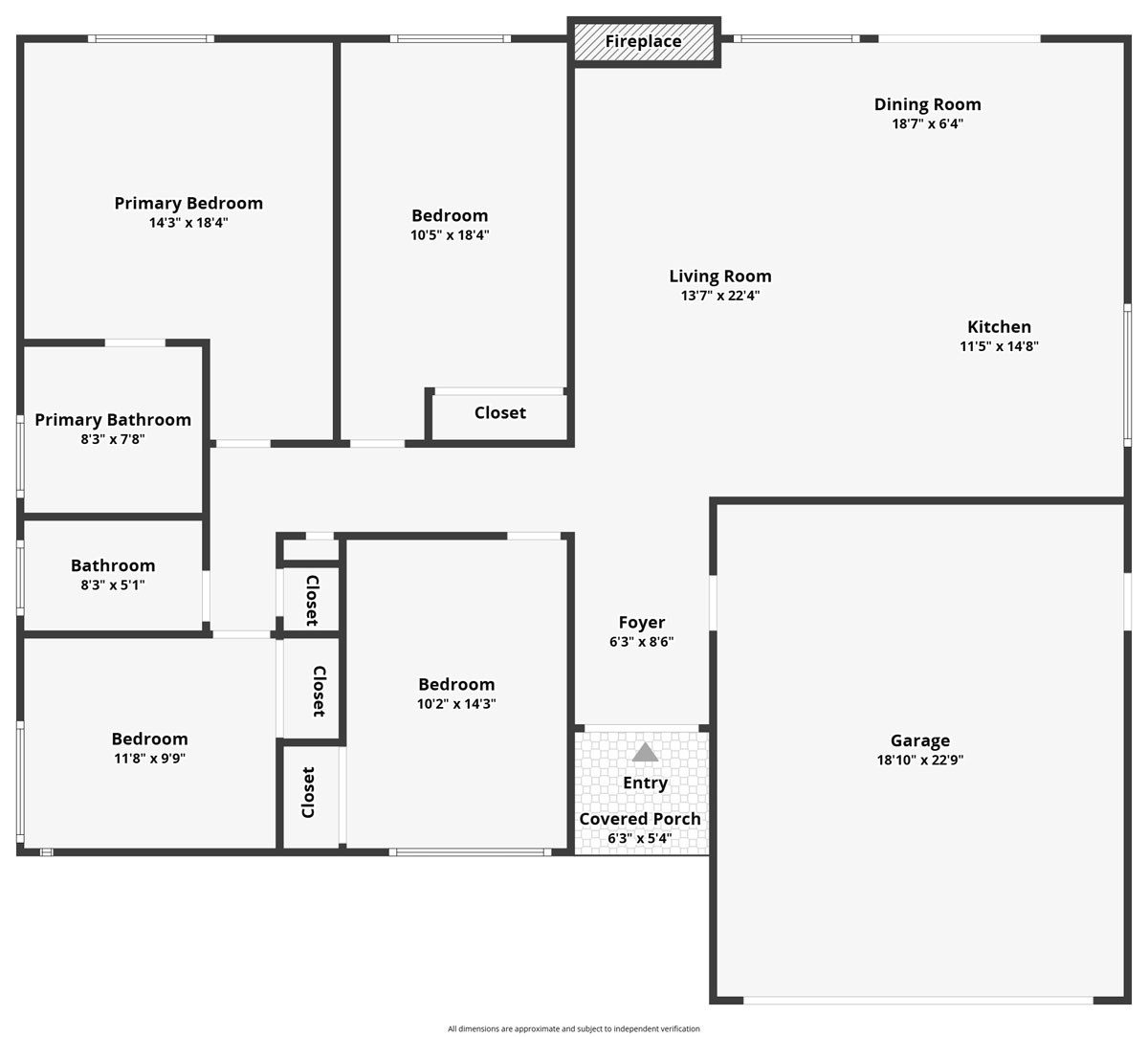 Floor plan of 17951 Whitford Lane, Huntington Beach.